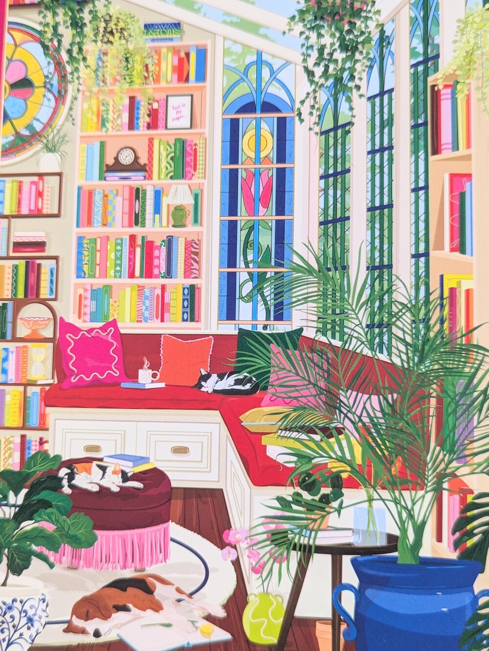 NEW IN BOX Hobbry "Sunroom Stories" 500-Piece Puzzle - Picture 4 of 9
